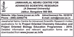 jawaharlal-nehru-center-for-advanced-scientific-research-requires-project-oriented-chemistry-education-ad-times-of-india-delhi-08-02-2019.png