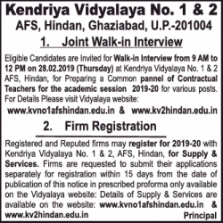 kendriya-vidyalaya-no-1-and-2-requires-teachers-ad-times-of-india-delhi-13-02-2019.png