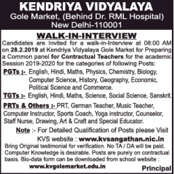 kendriya-vidyalaya-walk-in-interview-pgts-ad-times-of-india-delhi-19-02-2019.png