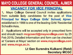 mayo-college-general-council-ajmer-vacancy-for-vice-principal-ad-times-ascent-delhi-13-02-2019.png
