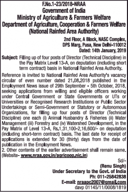 ministry-of-agriculture-and-farmers-welfare-requires-director-ad-times-of-india-delhi-03-02-2019.png