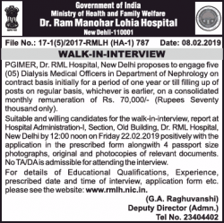 ministry-of-health-and-family-welfare-dr-ram-manohar-lohia-hospital-requires-dialysis-medical-officers-ad-times-of-india-delhi-12-02-2019.png