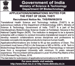 ministry-of-science-and-technology-department-of-biotechnology-requires-dean-ad-times-of-india-delhi-03-02-2019.png