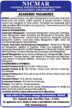 national-institute-of-construction-management-and-research-requires-assistant-professor-ad-times-ascent-delhi-13-02-2019.png