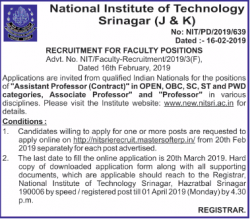 national-institute-of-technology-srinagar-recruitment-for-faculty-positions-ad-times-ascent-delhi-20-02-2019.png