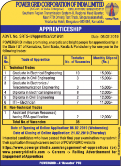 power-grid-corporation-of-india-limited-apprenticeship-graduate-in-electrical-engineering-ad-times-ascent-bangalore-06-01-2019.png