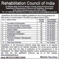 rehabilitation-council-of-india-requires-controller-of-examination-ad-times-of-india-delhi-31-01-2019.png