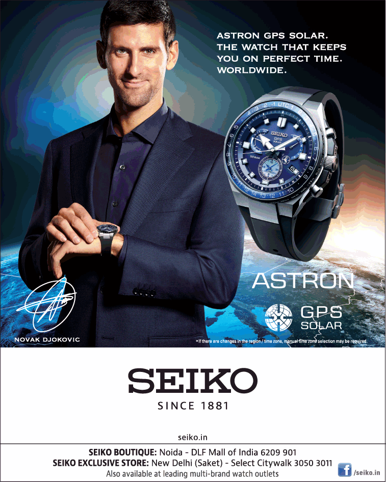 Seiko Watches Astron Gps Solar The Watch That Keep You Perfect Time Ad -  Advert Gallery