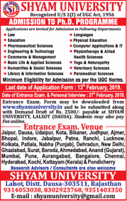 shyam-university-admission-to-ph-d-programme-ad-times-of-india-delhi-31-01-2019.png