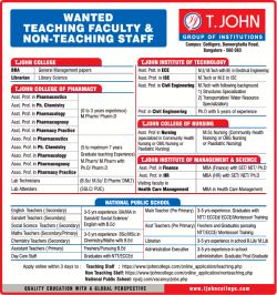 t-john-group-of-instutions-wanted-teaching-faculty-and-non-teaching-staff-ad-times-ascent-bangalore-13-02-2019.png