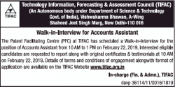 technology-information-forecasting-and-assessment-council-walk-in-interview-accounts-assistant-ad-times-of-india-delhi-19-02-2019.png