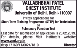 vallabhbhai-patel-chest-institute-university-of-delhi-requires-short-term-training-programme-ad-times-of-india-delhi-16-02-2019.png