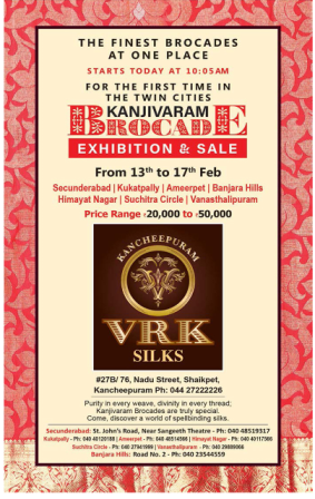 vrk-silks-kanjivaram-brocade-exhibition-and-sale-ad-deccan-chronicle-hyderabad-13-02-2019