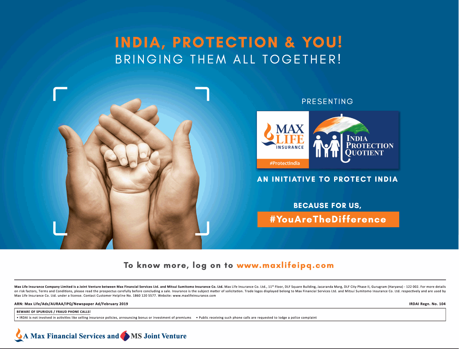 Max Life Insurance India Protection And You Bringing Them All Together Ad - Advert Gallery