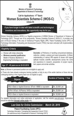 ministry-of-science-and-technology-call-for-applicants-11th-batch-women-scientists-scheme-c-ad-times-of-india-delhi-22-02-2019.png