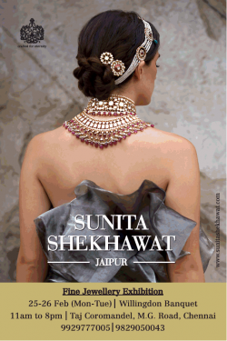 sunita-shekhawat-jaipur-fine-jeweller-exhibition-ad-chennai-times-24-02-2019.png