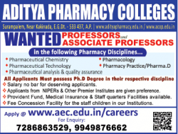 aditya-pharmacy-colleges-wanted-professors-associate-professor-ad-times-ascent-mumbai-24-04-2019.png