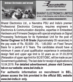 bharat-electronics-requires-senior-engineer-in-e-3-grade-ad-times-ascent-mumbai-20-03-2019.png