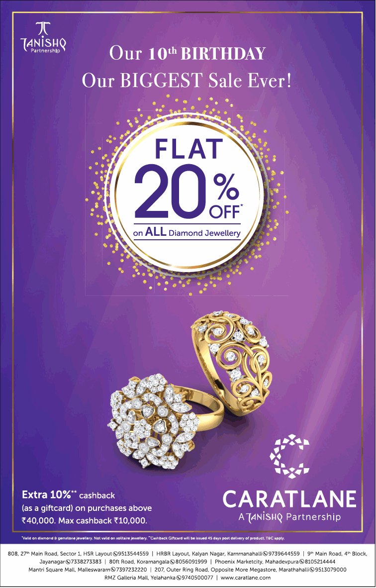 caratlane-our-10th-birthday-flat-20%-off-ad-bangalore-times-02-03-2019.png