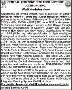 central-arid-zone-research-institute-jodhpur-requires-senior-research-fellow-ad-times-of-india-delhi-19-03-2019.png