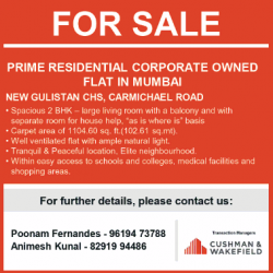 cushman-and-wakefield-for-sale-prime-residential-corporate-owned-flat-in-mumbai-ad-times-of-india-mumbai-25-04-2019.png