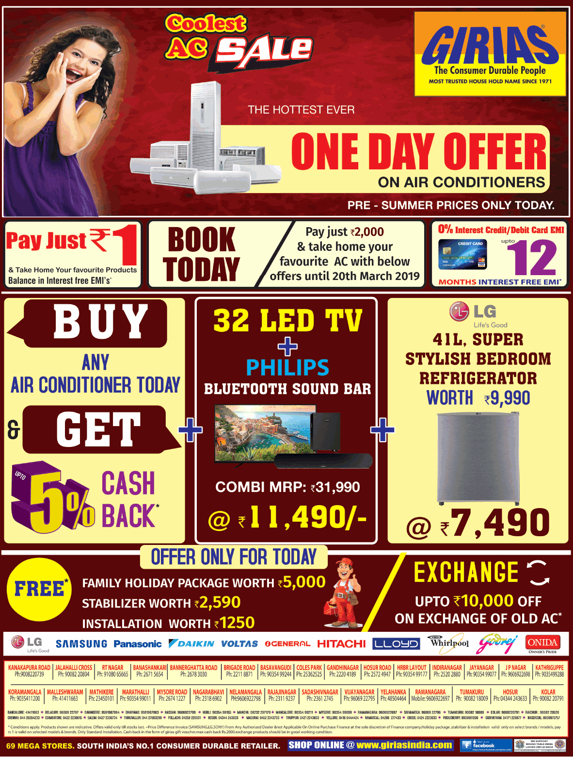 girias-coolest-ac-sale-one-day-offer-on-air-conditioners-ad-times-of-india-bangalore-13-03-2019.png