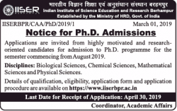 indian-institute-of-science-education-research-notice-for-phd-admissions-ad-times-of-india-bangalore-03-03-2019.png