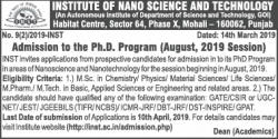 institute-of-nano-science-and-technology-admission-ad-times-of-india-delhi-14-03-2019.png