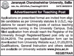 jananayak-chandrasekhar-university-advertisement-of-teching-post-ad-times-of-india-mumbai-01-03-2019.png