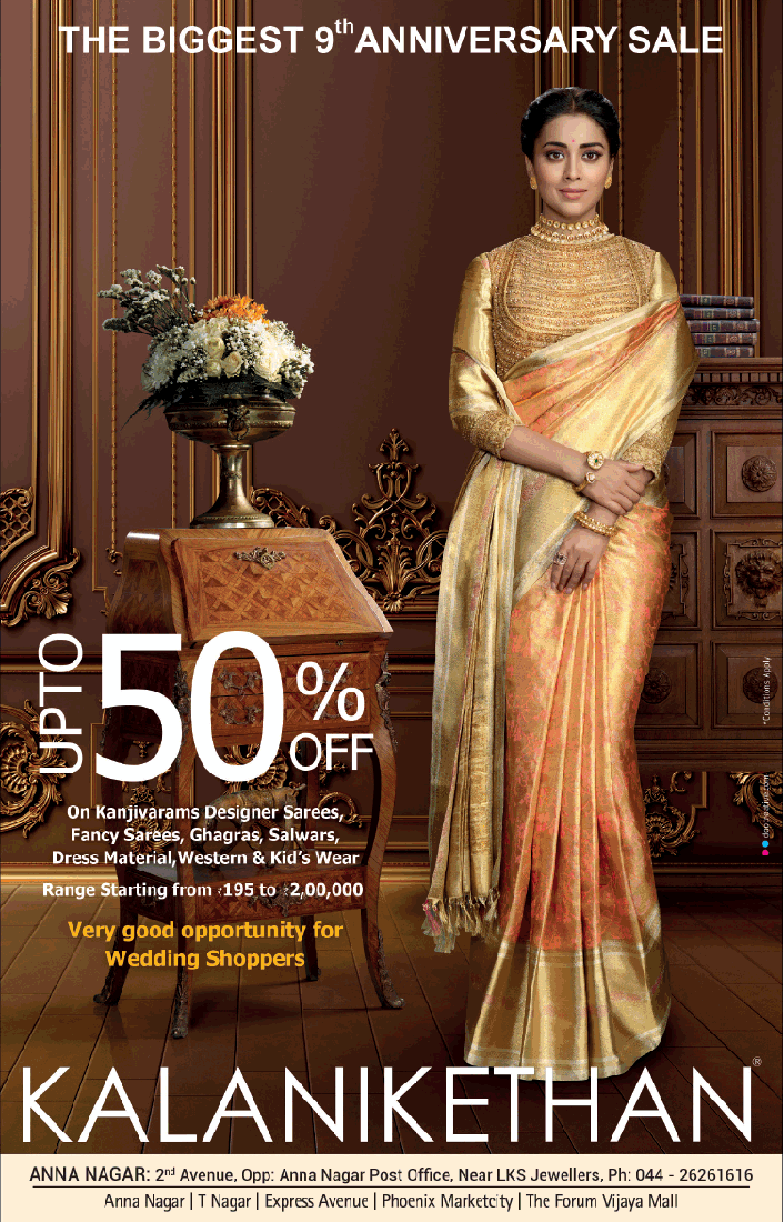 kalanikethan-sarees-the-bigget-anniversary-sale-upto-50%-off-ad-chennai-times-27-04-2019.png