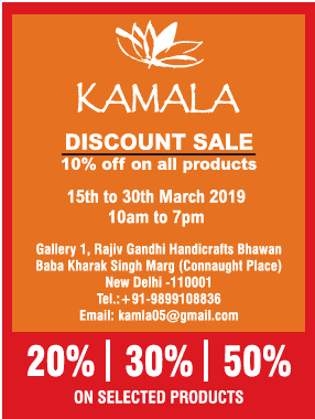 kamala-discount-sale-10%-off-on-all-products-ad-delhi-times-14-03-2019.png