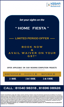 kesar-group-home-fiesta-limited-period-offer-book-now-ad-bombay-times-09-03-2019.png