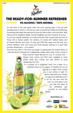 kingfisher-radler-the-ready-for-summer-refresher-ad-delhi-times-17-03-2019.png