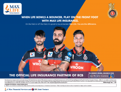 max-life-insurance-the-official-life-insurance-partner-of-rcb-ad-times-of-india-mumbai-28-03-2019.png