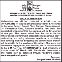 national-academy-of-music-dance-and-drama-walk-in-interview-ad-times-of-india-delhi-24-04-2019.png