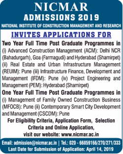 national-institute-of-construction-management-and-research-admissions-2019-ad-times-of-india-delhi-17-03-2019.png
