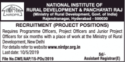 national-institute-of-rural-development-and-panchayatraj-recruitment-ad-delhi-times-25-04-2019.png