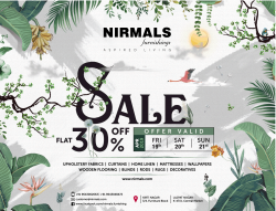 nirmals-furnishings-sale-flat-30%-off-ad-delhi-times-20-04-2019.png