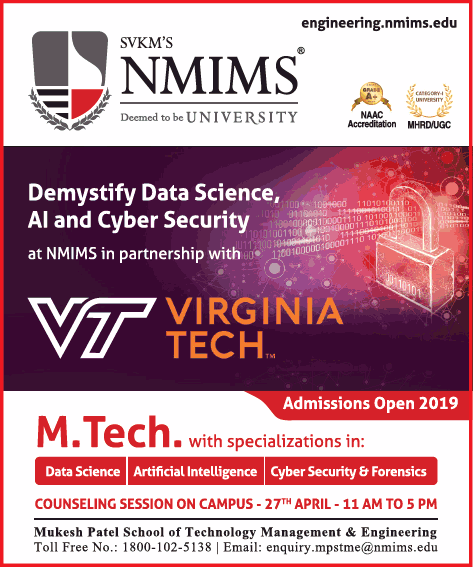 nmims-demystify-data-science-al-and-cyber-security-vt-virginia-tech-ad-times-of-india-delhi-25-04-2019.png