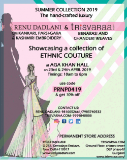 renu-dadlani-and-trisvaraa-summer-collection-collection-of-ethnic-couture-ad-delhi-times-24-04-2019.png