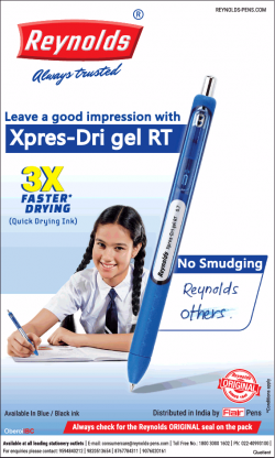reynolds-xpres-dri-gel-rt-pen-3x-faster-drying-ad-times-of-india-mumbai-06-03-2019.png
