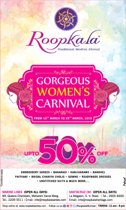 roopkala-gorgeous-womens-carnival-upto-50%-off-ad-bombay-times-09-03-2019.png