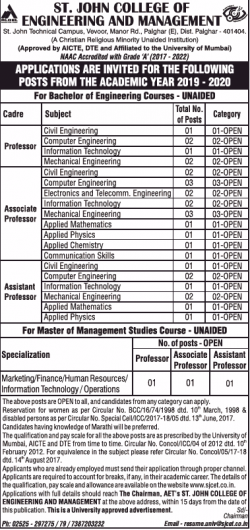 st-john-college-of-engineering-and-management-require-professor-ad-times-ascent-mumbai-13-03-2019.png