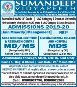 sumandeep-vidyapeeth-admissions-2019-20-ad-times-of-india-delhi-19-03-2019.png
