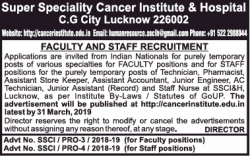 super-speciality-cancer-institute-and-hospital-faculty-and-staff-recruitment-ad-times-of-india-delhi-07-03-2019.png