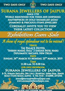 surana-jewellers-of-jaipur-exhibition-cum-sale-ad-delhi-times-24-03-2019.png
