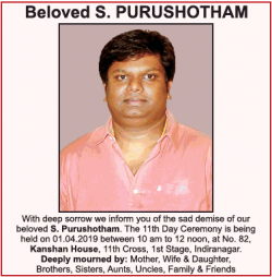 beloved-s-purushotham-obituary-ad-times-of-india-bangalore-31-03-2019.png