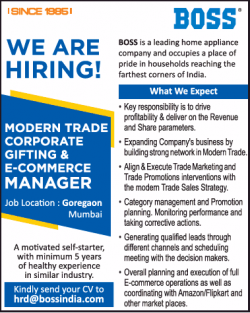 boss-we-are-hiring-modern-trade-corporate-gifting-and-e-commerce-manager-ad-times-ascent-mumbai-03-04-2019.png