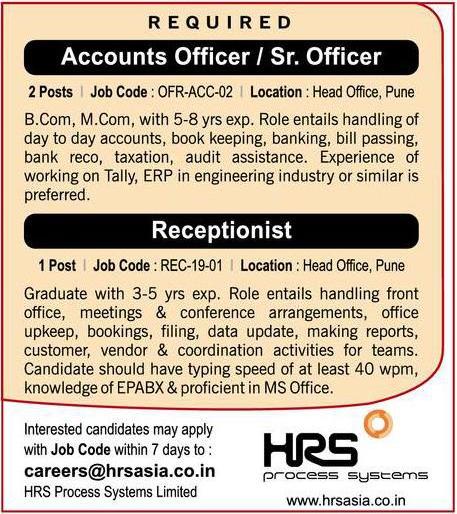 hrs-process-systems-required-accounts-officer-sr-officer-ad-sakal-pune-02-04-2019.jpg