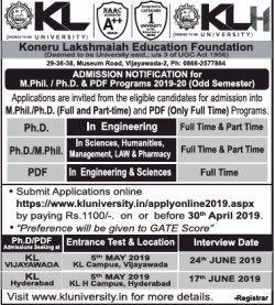 koneru-lakshmaiah-education-foundation-admission-notification-ad-times-of-india-mumbai-16-04-2019.png